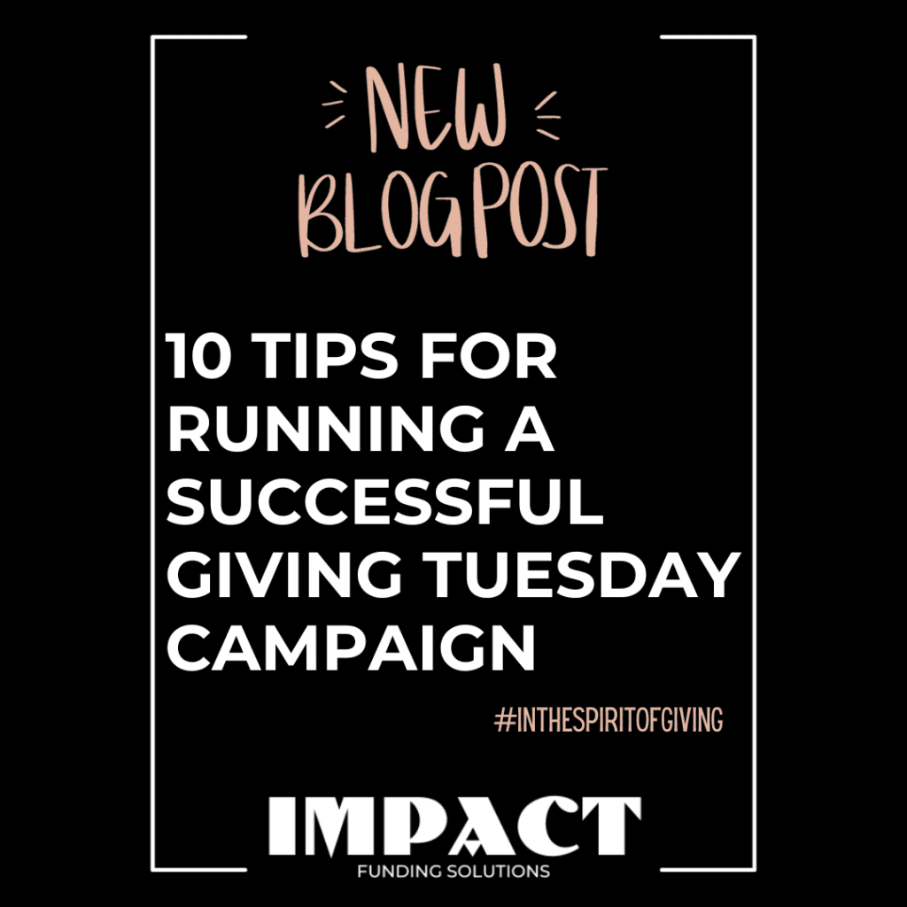 10 Tips for Running a Successful Giving Tuesday Campaign