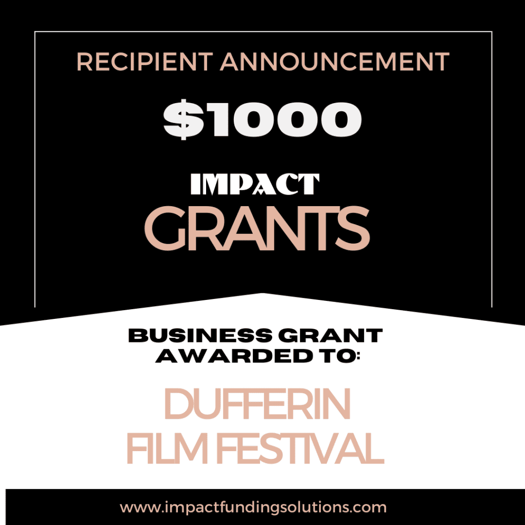 Grant Recipient Announcement Business Grant