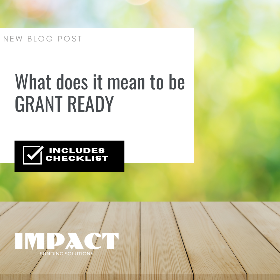 grant readiness for nonprofits