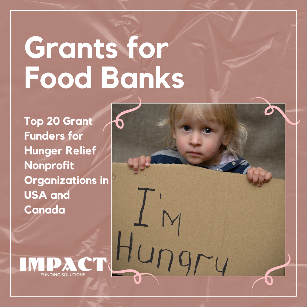 Top 20 Grant Funders for Hunger Relief: Key Funding Sources for Food Banks