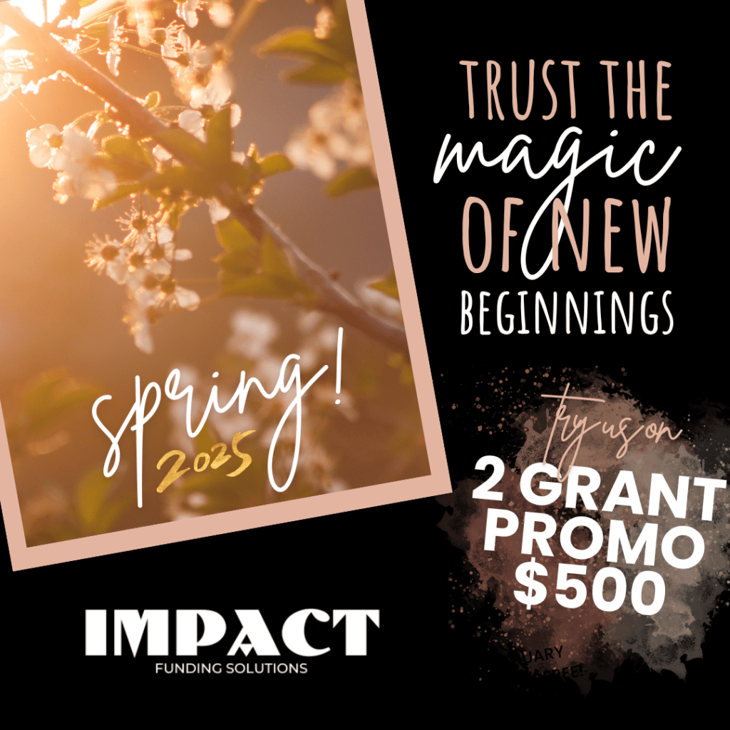 spring grant writing promotion