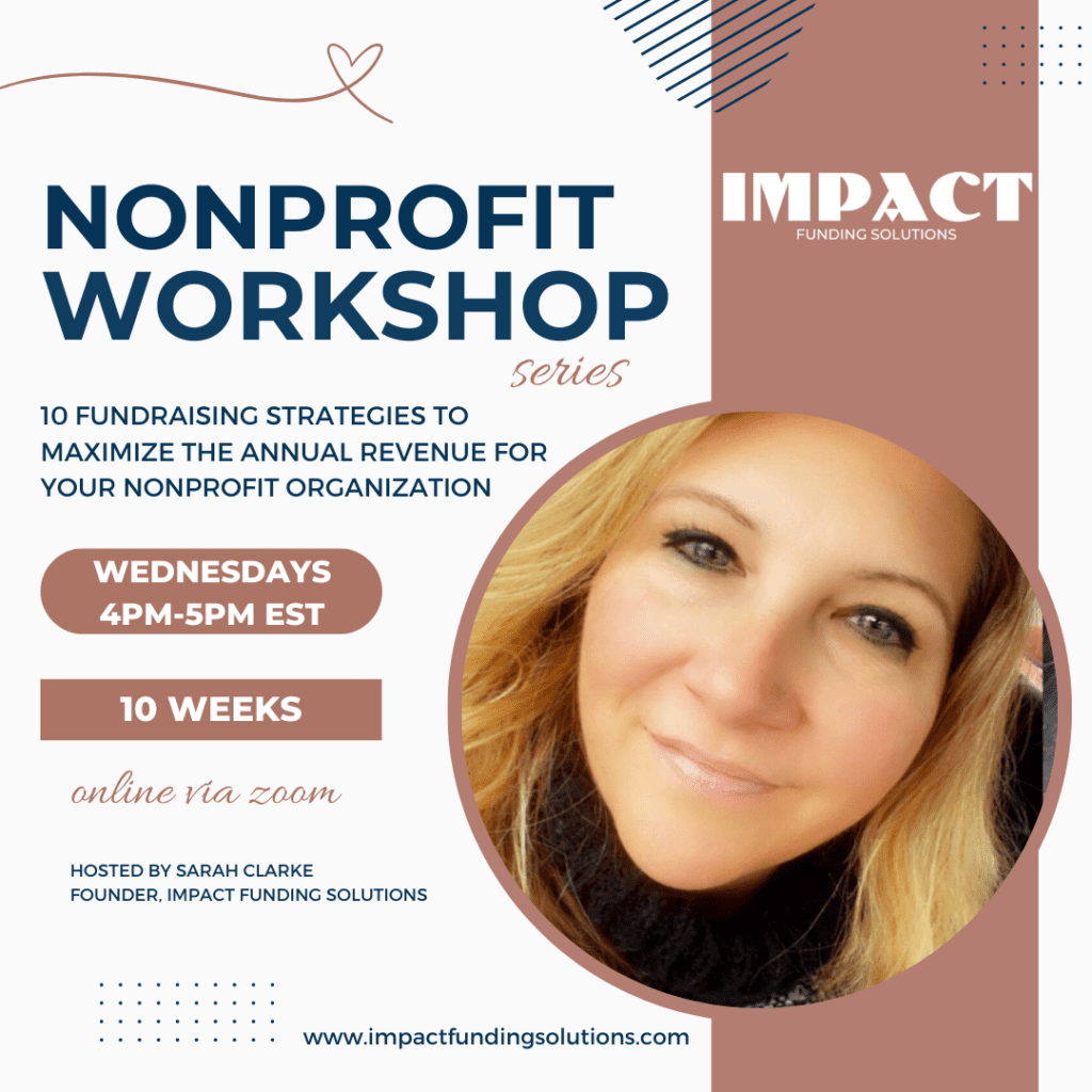 Nonprofit Fundraising Workshop Series