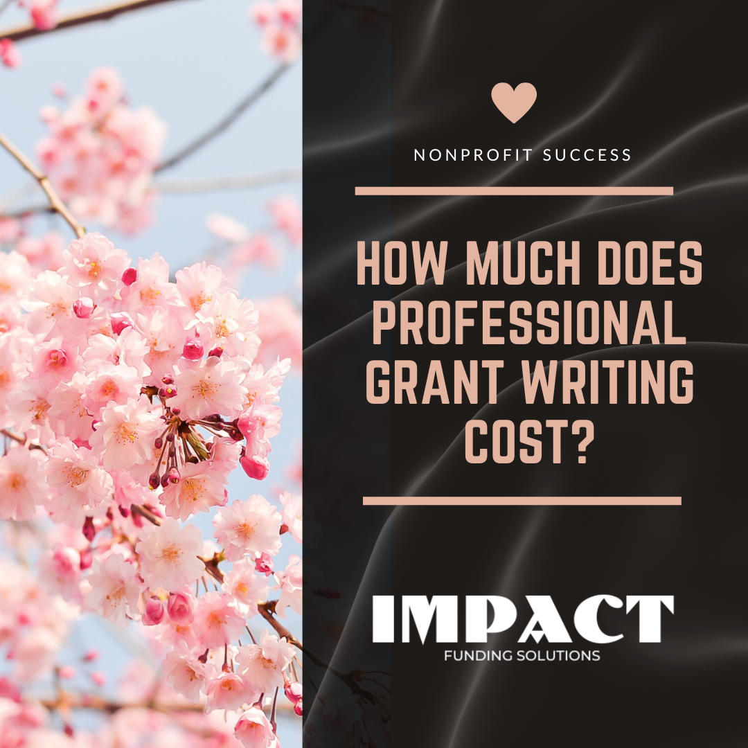 how much does professional grant writing cost
