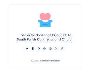 donation