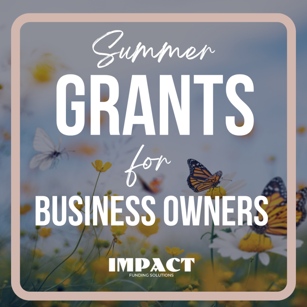 Summer Grant for Business owners