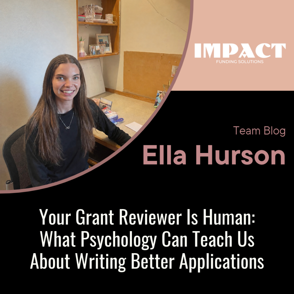 Your Grant Reviewer Is Human: What Psychology Can Teach Us About Writing Better Applications